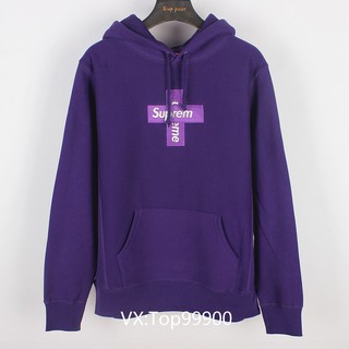 Supreme Cross Box Logo Hoodid sweater