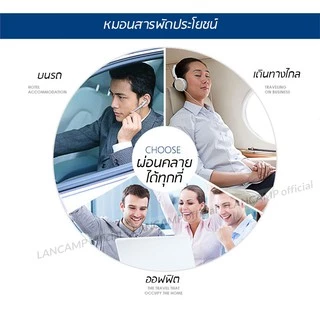 LANCAMP หมอนเป่าลม หมอนพองลม หมอนพกพา จำนวน1ใบ AIR NECK PILLOW