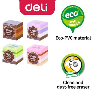 Pencil Eraser ยางลบ แฟนซี Cake Eco PVC ยางลบน่ารักๆ Deli H302