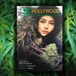 420 HOLLYWOOD Wirld of Marijuana Magazine "Cannabis Love"