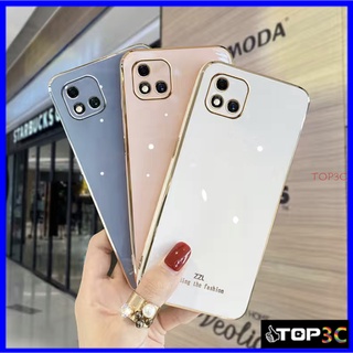 เคส Realme c11 2021 เคส Realme c20 c11 C21Y C25Y 8i c17 7i 5 5I 5S C3 C15 C12 เคสโทรศัพท์มือถือ ขอบตรง แฟชั่น สําหรับ ZB