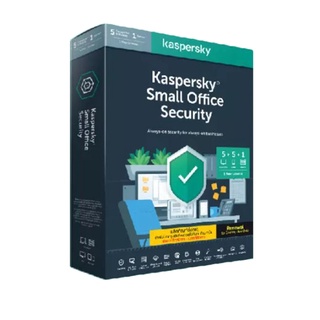 Kaspersky Small Office Security 1 Year Antivirus Software โปรแกรมป้องกันไวรัส ของแท้ 100% (Renew แบบต่ออายุ)