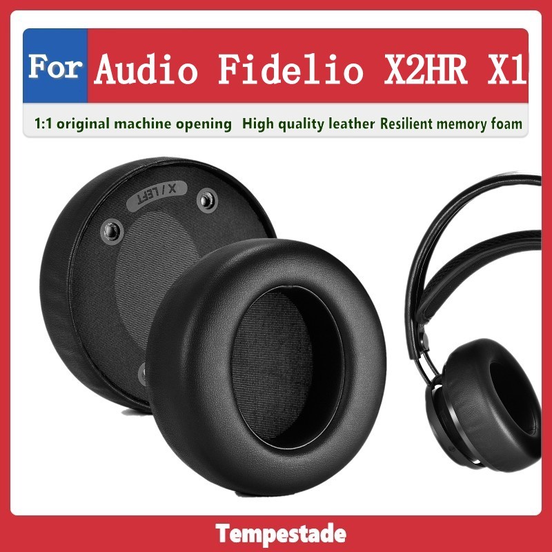 Tempestade เคสฟองน้ําครอบหูฟัง แบบเปลี่ยน สําหรับ Philips Audio Fidelio X2HR X1