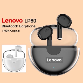 👉ราคาพิเศษ Lenovo LP80 &amp; LP40pro TWS Wireless หูฟังบูลทูธ เสียงชัดระดับ HIFI หูฟังบลูทูธไร้สาย หูฟังไร้สาย