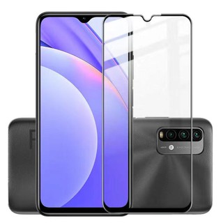 [ส่งจาทไทย] ฟิล์มกระจกนิรภัย เต็มจอ Xiaomi Redmi 9T 2021 ฟิล์มขอบดำ ฟิล์มกันกระแทก Tempered Glass