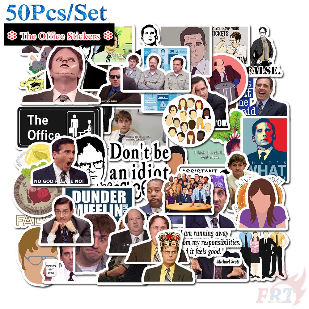 ❉ The Office - ซีรีย์ 01 ❉ สติ๊กเกอร์แฟชั่น สําหรับติดตกแต่งทีวี 50 ชิ้น