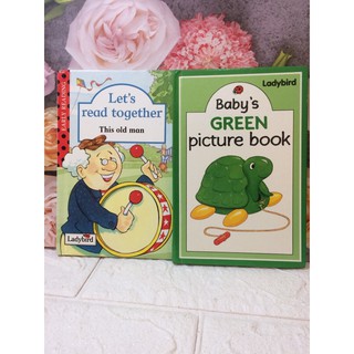 read together, green picture bookปกแข็งมือสอง-BG3