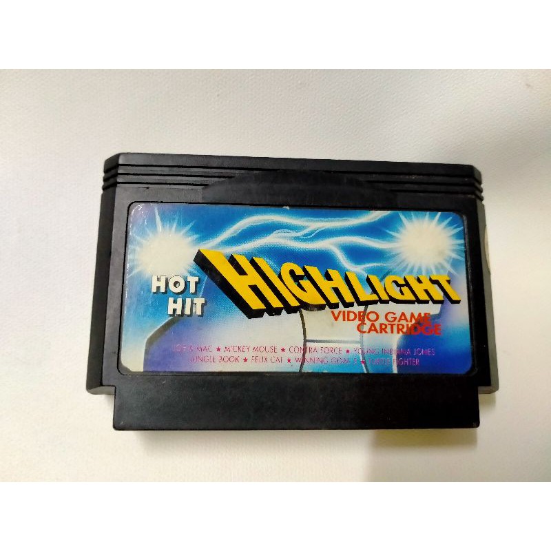 เกมรวม Hot Hit Highlight 8 in 1 เกมในดวงใจจากค่ายเกม FamilyComouter ยุค90