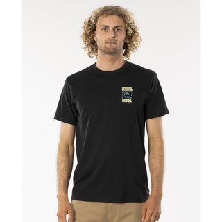 ผ้าฝ้าย 100%RIP CURL   เสื้อยืด CTETU9 KEYLINE TEE W21S-3XL