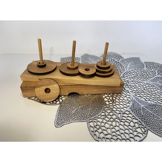 Hanoi Tower 9 pcs. wooden toy