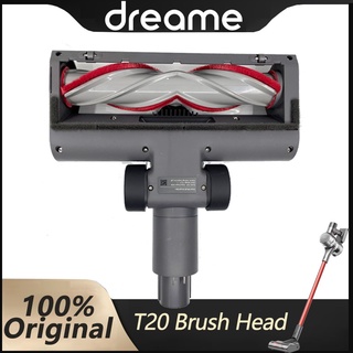 Original Dreame T20 T10 T30 Vacuum Cleaner V-shape Anti-hair Tangling Brush Rolling Brush with mopping device Accessories