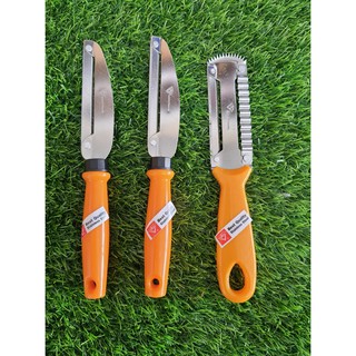 มีดปลอกผลไม้2คม 411,412,414ตราเพชร ของเเท้100%