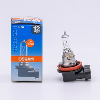 (ลดเพิ่ม40% ใส่โค้ด GRAD88 ลดสูงสุด80บาท)หลอดไฟ Osram H16 Halogen 12V 19W ของแท้ 64219 PGJ19