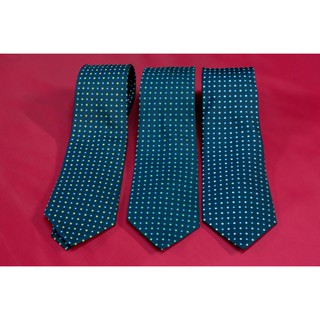 เนคไทสีนำ้เงิน ลายจุด Executive Necktie Pattern Navy Blue - Bon Tie