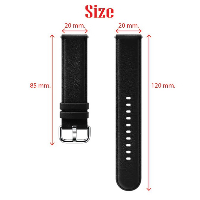 Samsung Leather Band 20 mm Galaxy Watch 