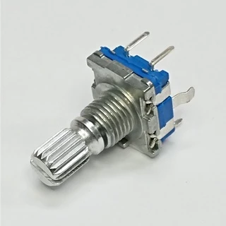 โรตารี่สวิทซ์ Rotary Encoder Switch EC11 แกนยาว 15 mm. 5 ขา