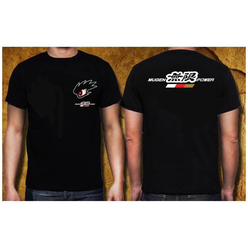 T-Shirtขายดี เสื้อยืดแขนสั้น พิมพ์ลาย HONDA Mugen Power Edition * D13 สําหรับผู้ชาย S-5XL