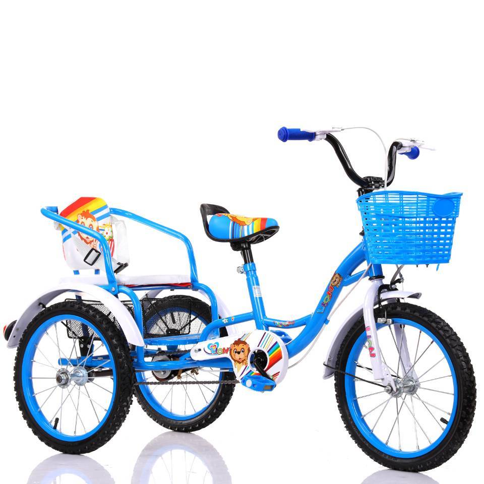 รถจักรยานเด็ก จักรยานเด็ก จักรยานพ่วงหลัง วงล้อ16นิ้ว No.448