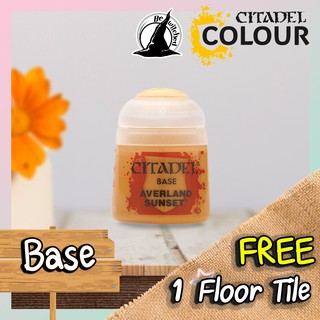 (Base) AVERLAND SUNSET : Citadel Paint แถมฟรี 1 Floor Tile