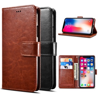 เคสโทรศัพท์หนัง PU ฝาพับ พร้อมช่องใส่บัตร สําหรับ Sony Xperia L1 G3311 G3312 G3313 L2 L3 L4 L5 Ace II