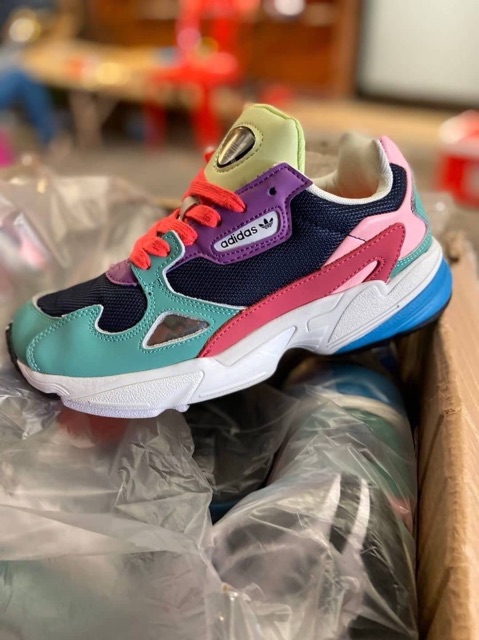 Adidas falcon black multicolor shop