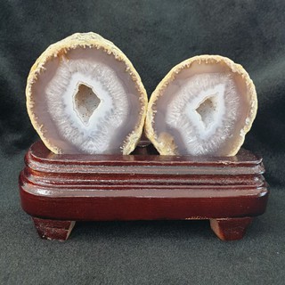 หินอาเกตจีโอด อาเกต โพรงอาเกต(Agate Geode)Geode Agate 