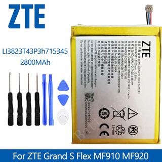 LI3823T43P3h715345 สำหรับ ZTE Grand S Flex/สำหรับ ZTE MF910 MF910S MF910L MF920 MF920Sแบตเตอรี่ 3.8V 2800MAh