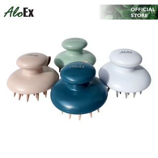 AloEx Scalp Care Brush แปรงสระผมซิลิโคนเกรดพรีเมียม