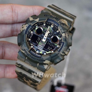 นาฬิกาคาสิโอ G-Shock รุ่น GA-100CM-5 ของแท้ รับประกัน 1 ปี WBwatch