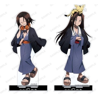 อะนิเมะ Hot Spring Series SHAMAN KING YOU ASAKURA AMIDAMARU รูปการ์ตูนอะคริลิคขาตั้งแผ่นเดสก์ท็อป Toy