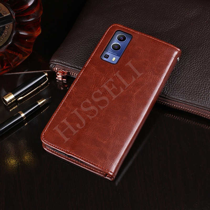 เคสสำ VIVO Y72 5G Case PU Leather Flip Phone Case VIVO Y72 Y 72 VIVOY72 5G เคส เคสโทรศัพท์มือถือ พลิ