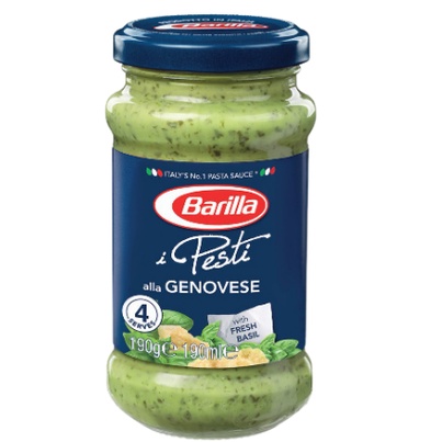 Barilla Genovese Pesto 190g เครื่องปรุงรส น้ำสลัด สปาเก็ตตี้
