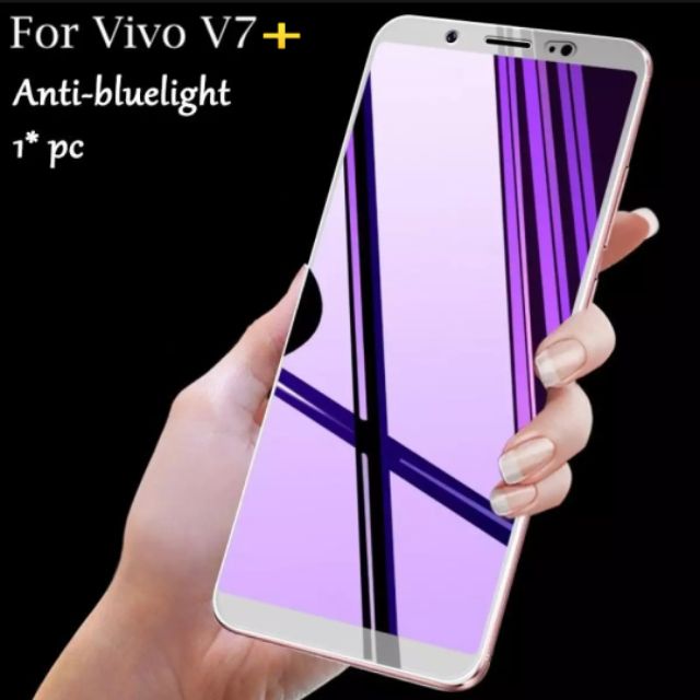 VIVO V7PLUS V5/V5s Y69 Y55/Y55s ANTI BLUERAY FULL TEMPERED GLASS