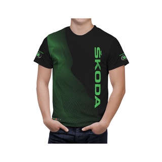 เสื้อยืด ลาย sport vrs skoda racing fabia motorsport octavia สีดํา 2022