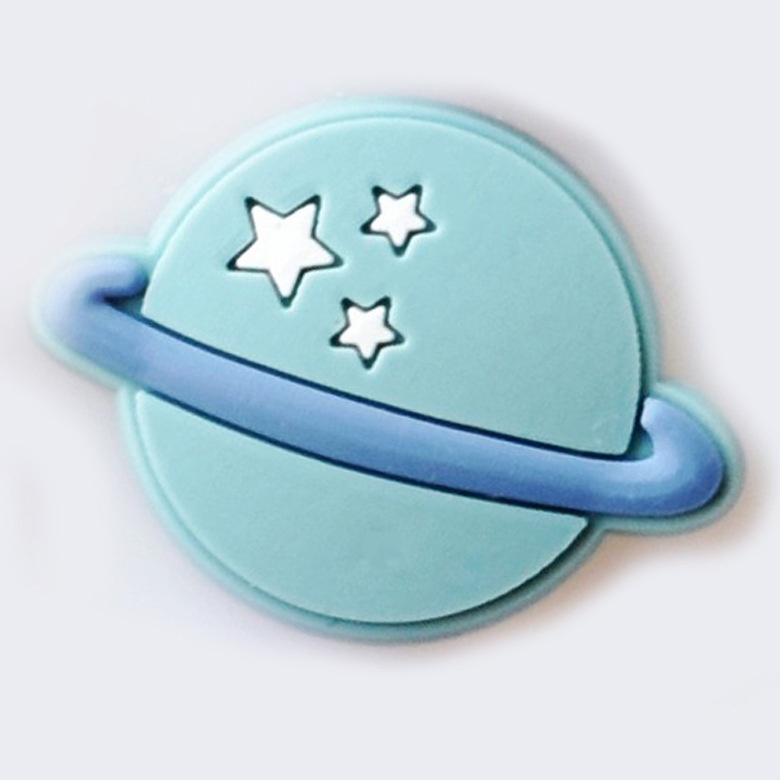 สําหรับ Crocs Jibbitz Pins สีสันนักบินอวกาศ DIY รองเท้าปุ่ม Charm