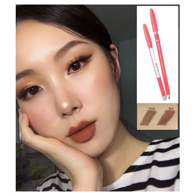 sweet heart eye brow pencil ด้ามแดง สวีท ฮาร์ท อาย บราว เพนซิล ดินสอเขียนคิ้ว (ไม่มีกบเหลา)