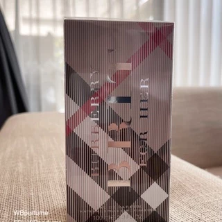 น้ำหอมแท้100% BURBERRY Brit For Her EDP 100ml กล่องซีล