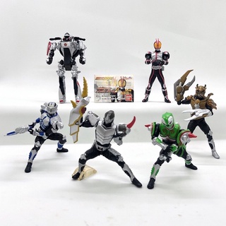 กาชาปอง มดแดง มาสค์ไรเดอร์ HG Kamen Rider Action Pose 2 (Kamen Rider Faiz / Kamen Rider Ryuki) Gashapon (Set of 6)