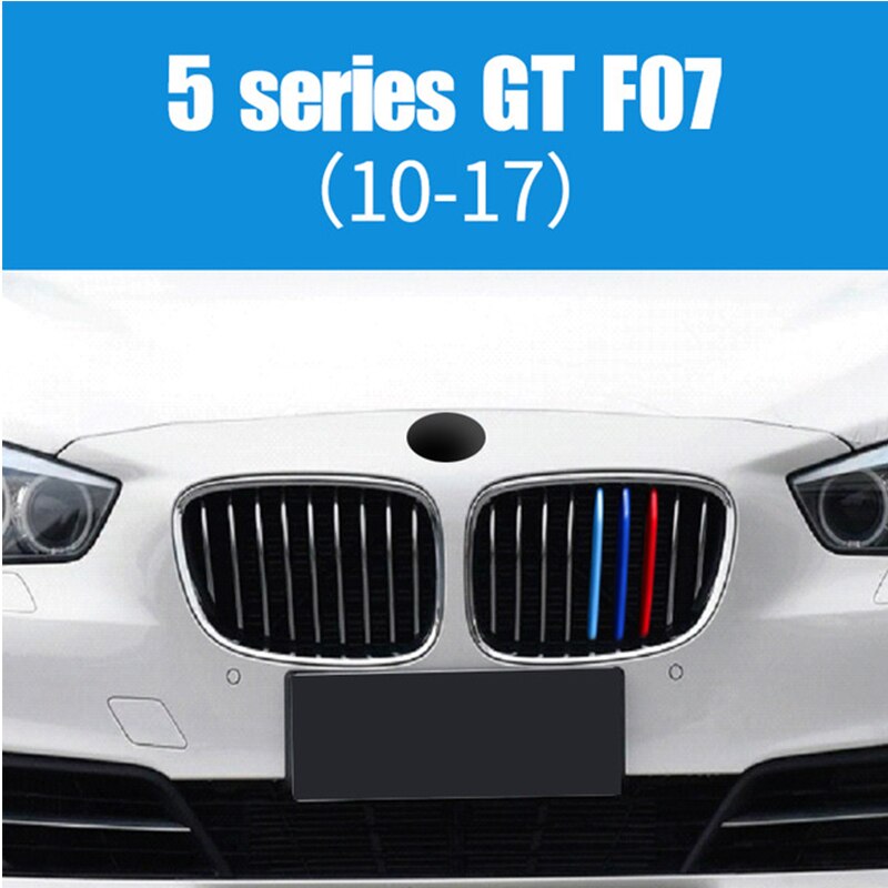 3 สีแถบกระจังหน้าสําหรับ BMW F10 E39 E60 F07 G30 F18 5 Series GT GT6 1995-2021 - รูปที่ 6
