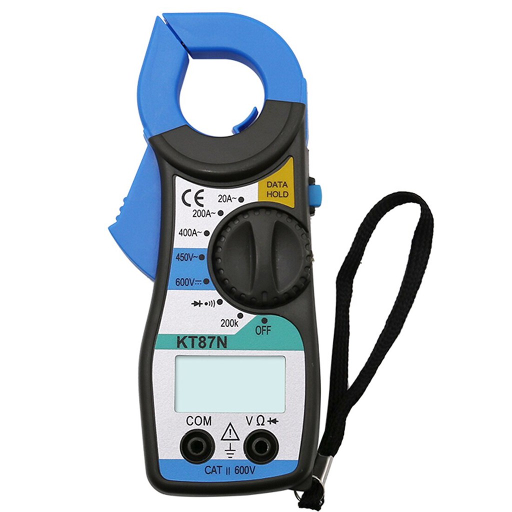 ดิจิตอล แคล้มป์มิเตอร์ AC มัลติมิเตอร์ ราคาประหยัด Digital AC Clamp Multimeter รุ่น KT87N True RMS C