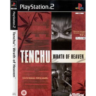 แผ่นเกมส์ Tenchu Wrath of Heaven PS2 Playstation2 คุณภาพสูง ราคาถูก