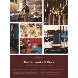 BRANDLife Restaurants &amp; Bars Integrated brand systems in graphics and space