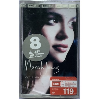 Cassette Tape เทปคาสเซ็ตเพลง Norah Jones อัลบั้ม Come Away With Me ลิขสิทธิ์ ซีล