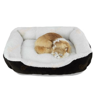 ที่นอนแมว ที่นอนสุนัข เบาะนอนสุนัข เบาะนอนแมว ที่นอนสัตว์เลี้ยง เบาะรองนอน ทรงสี่เหลี่ยม ขนาด S M L Pet Bed Petass