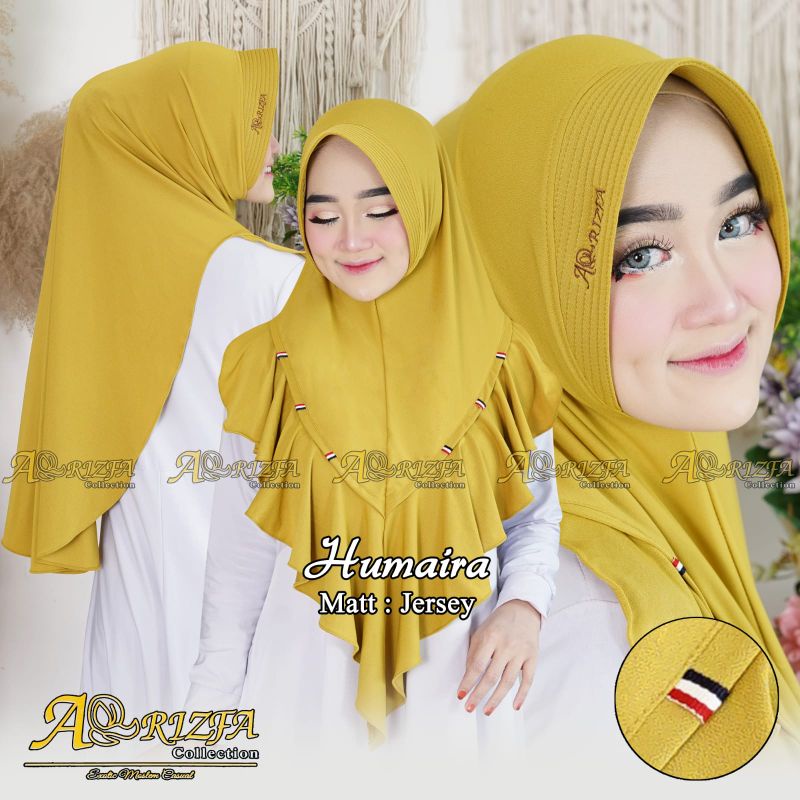 HUMAIRA ฮิญาบสําเร็จรูป | CARISA TwoTone โดย ARRIZFA