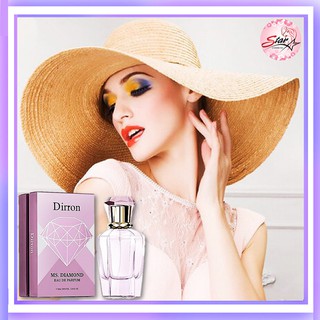 Dirron MS.DIAMOND Eau De Parfum 90ml. น้ำหอมผู้หญิงกลิ่นไฮโซหรูหราบางเบาอ่อนหวานผสานความเซ็กซี่น่าค้นหา