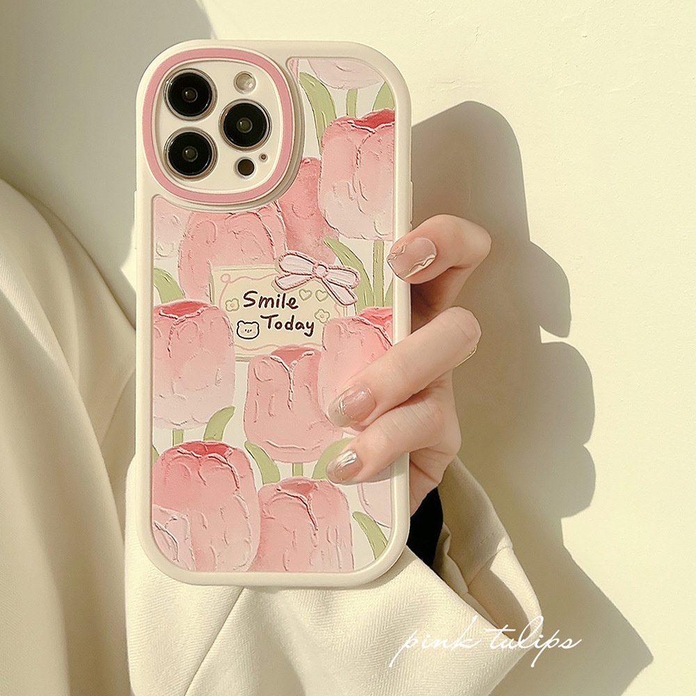 พร้อมส่ง เคสโทรศัพท์มือถือ TPU ลายดอกไม้ ขนาดใหญ่ สําหรับ iPhone 11 7Plus 8Plus Xr XS Max 13 12 Pro Max 12 11 7 8p