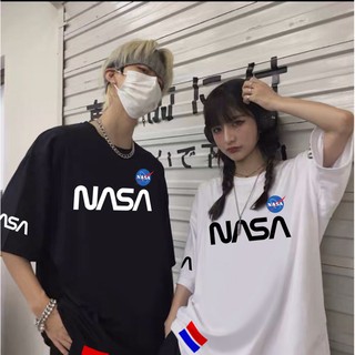 เสื้อยืดนาซ่า เสื้อnasa oversize nasa เสื้อลายสกรีนนาซ่า 💢m-2xl💢