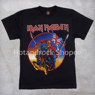 เสื้อวงสีดำ Iron Maiden TDM 1273 Hotandrock