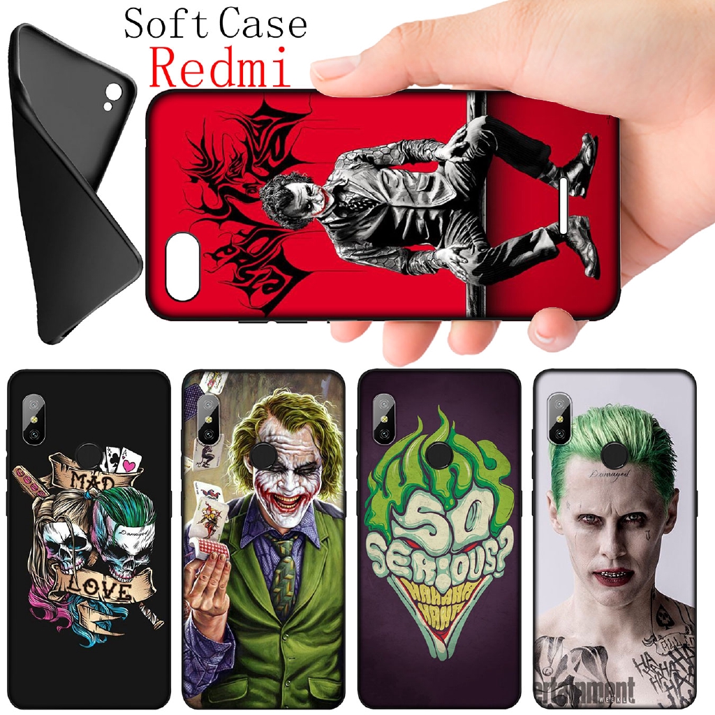 Xiaomi Redmi Note 8 7 K20 Pro 7A 4A 4Xซิลิโคนอ่อนนุ่มกลับTPUเคสโทรศัพท์DC Batman Dark Knight Joker K